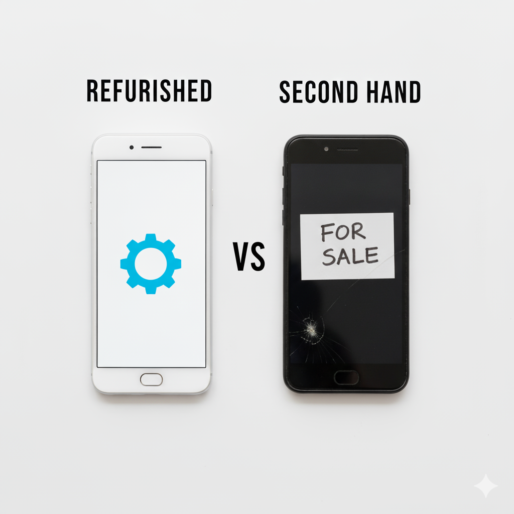 Refurbished vs Second-Hand Phones: What’s the Difference?