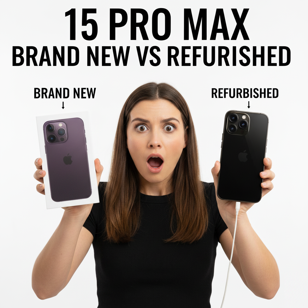 iPhone 15 Pro Max: Smart to Go Refurbished or Buy New?