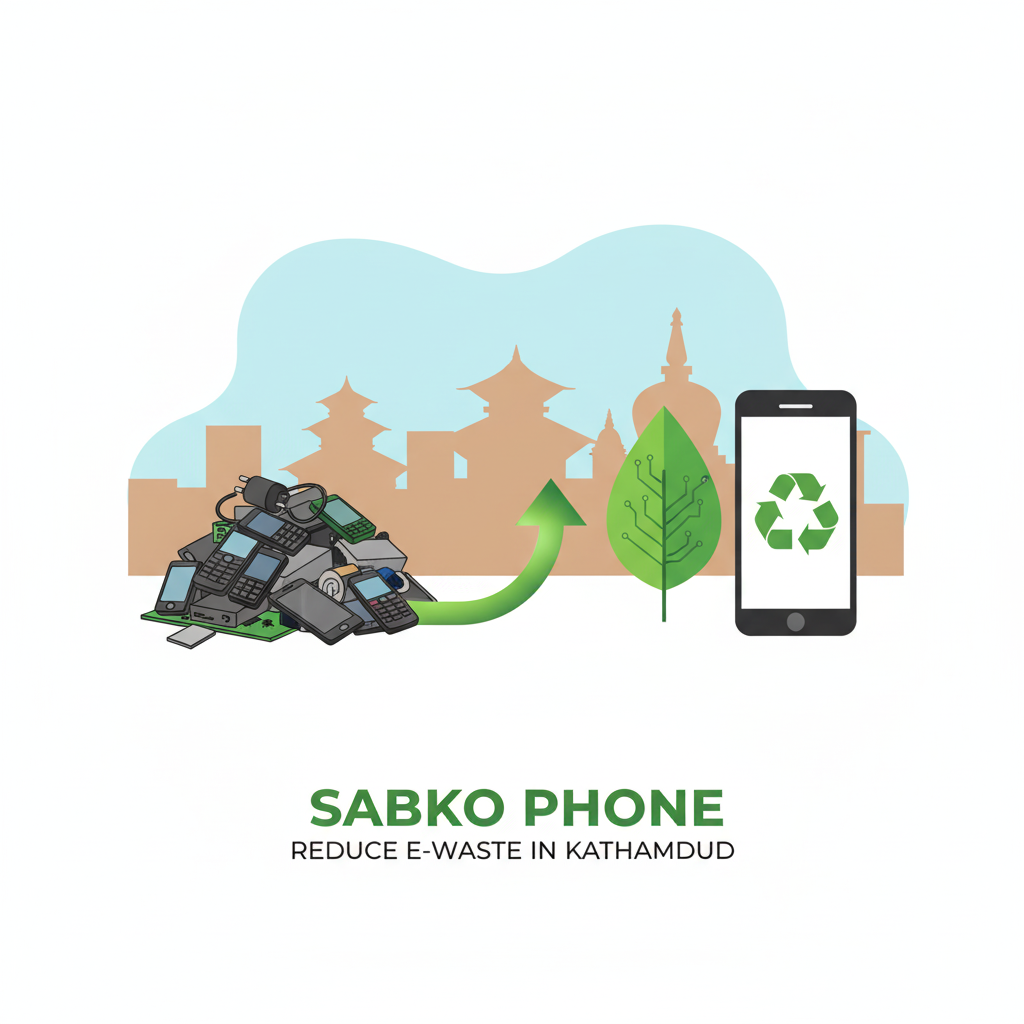 How Sabko Phone Helps Reduce E-Waste in Kathmandu