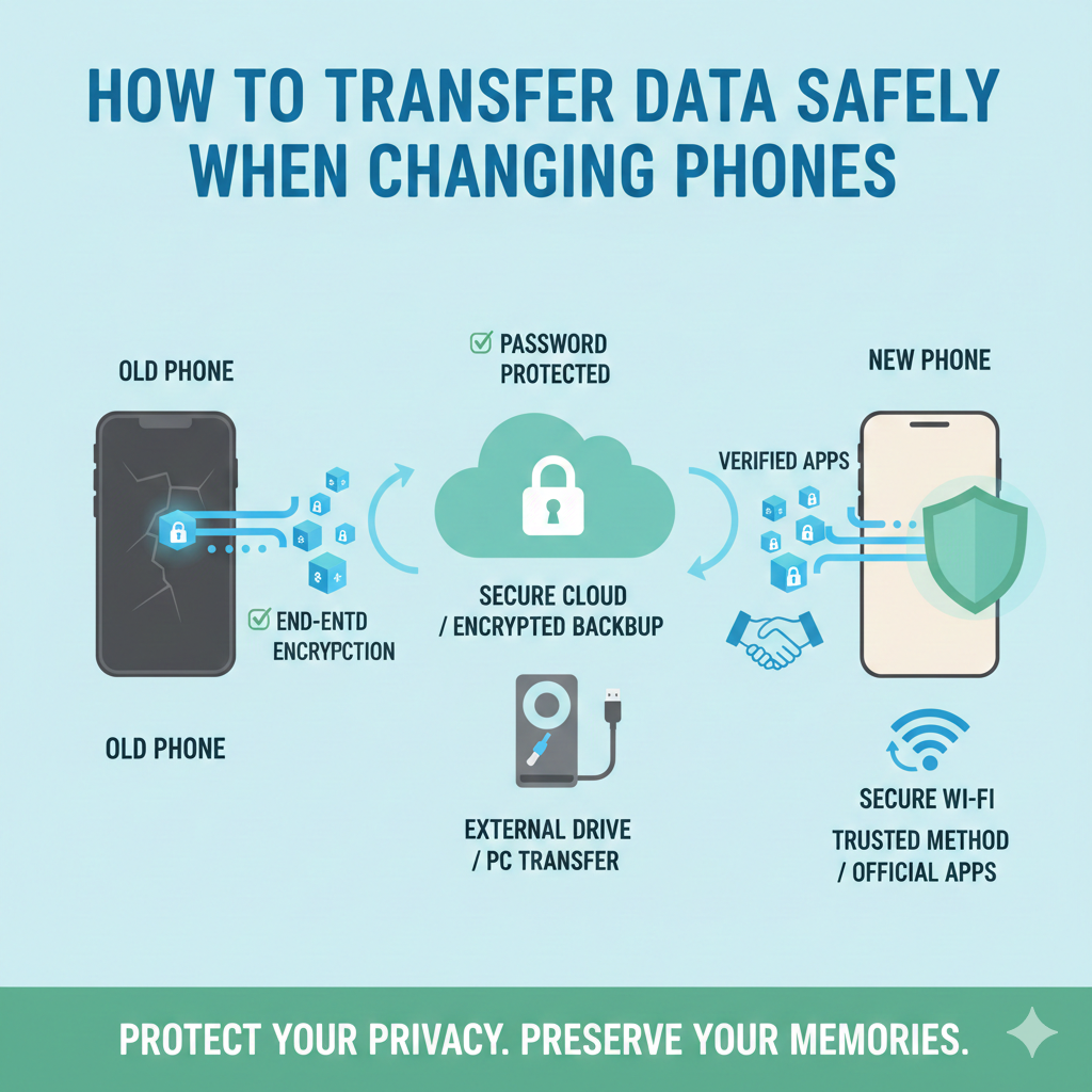 How to Transfer Data Safely When Changing Phones
