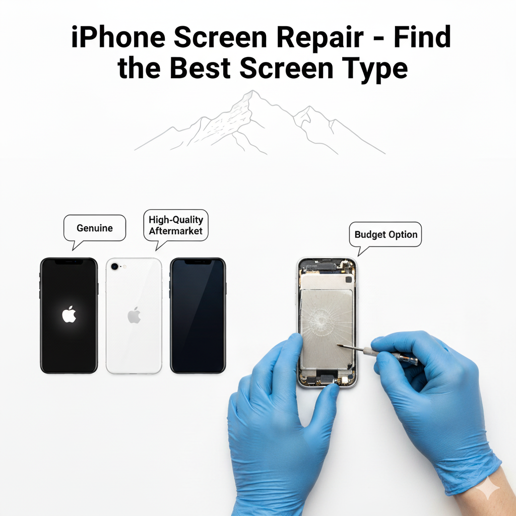iPhone Screen Repair in Kathmandu – Find the Best Screen Type