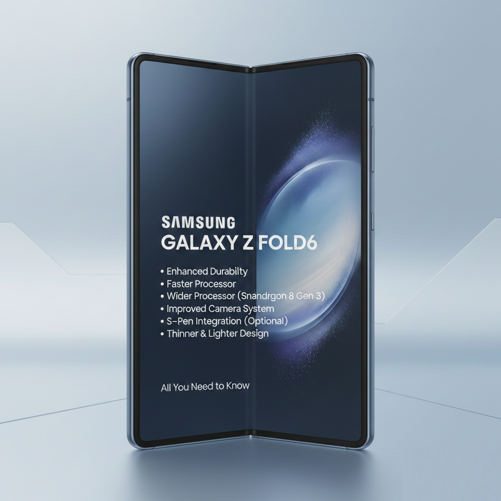 All You Need to Know About Samsung Galaxy Z Fold6