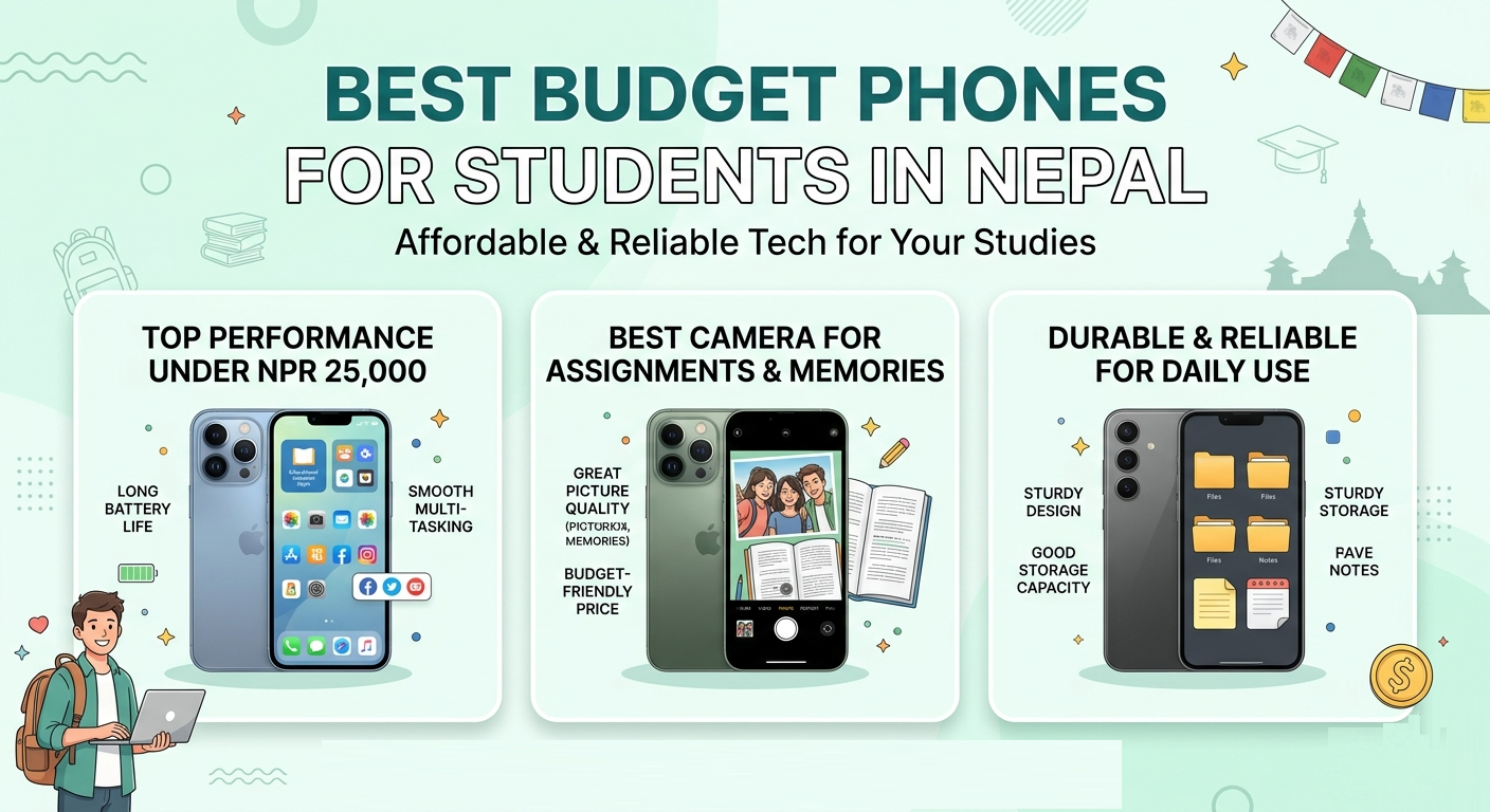 Best Budget Phones for Students in Nepal