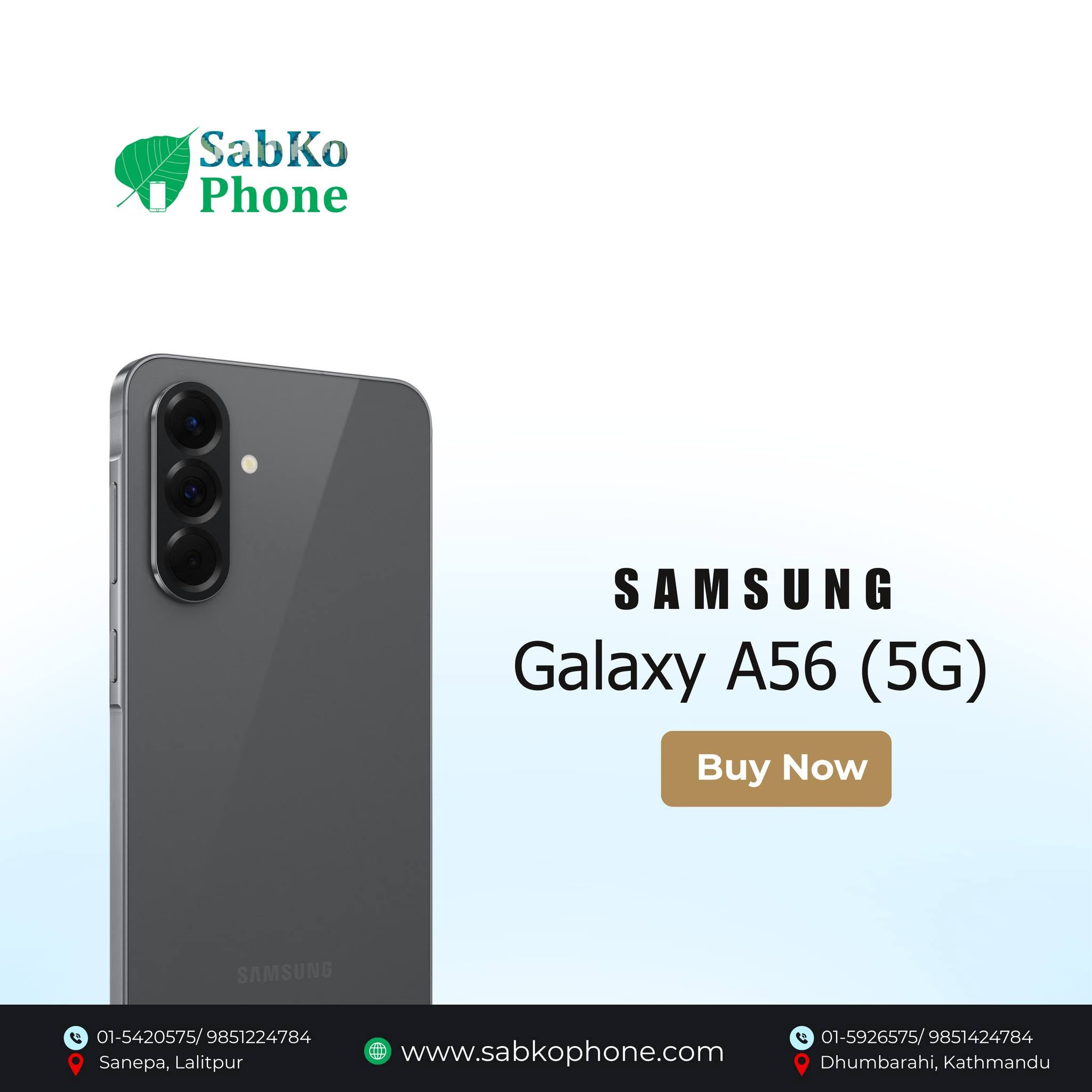 Samsung A56 Price in Nepal | Sabko Phone